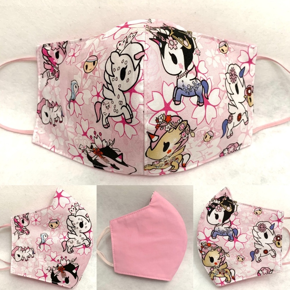COPY - TOKIDOKI Cherry Blossom face mask with fil…